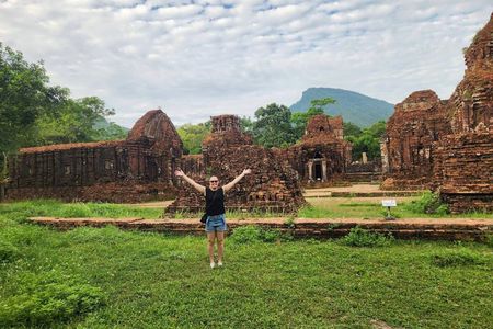 My Son Early Morning Tour to Avoid Crowds,Take Nice Photo from Hoi An or Da Nang