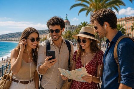 Semi-guided tour of Old Nice with treasure hunt