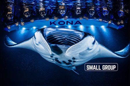 Kona Manta Ray Night Snorkel— Small Group - Wetsuit Included