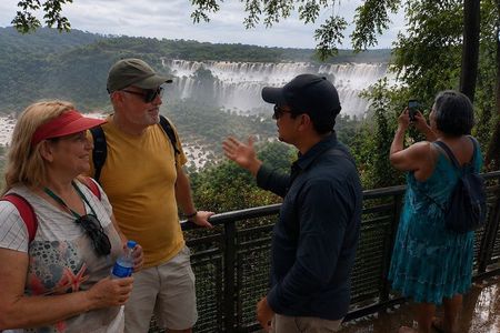 Argentine & Brazil Falls Full-day Private Tour with Tickets