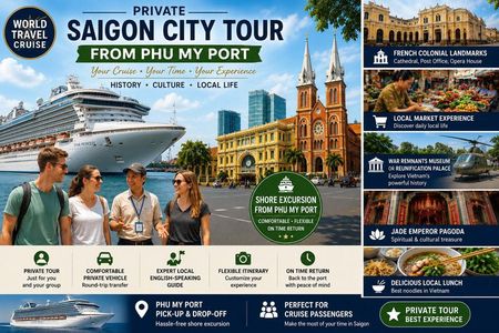 Private Saigon city from Phu My Port