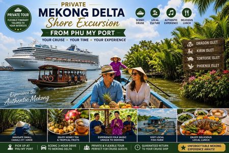 Private Mekong Delta pickup from Phu My Port
