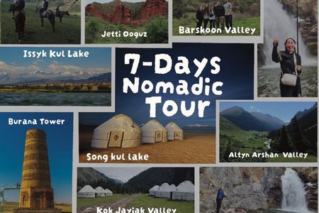 Issyk Kul, Song Kul & Ala kul Lakes & Altyn Arashan (7-Days Tour)
