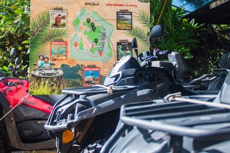 Bora Bora Half Day Private ATV/Quad Adventure