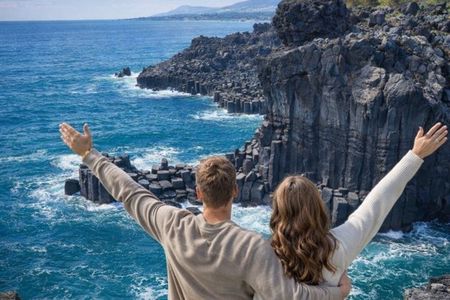 Jeju South and West Highlights Tour with Hallasan and Lava Cliff