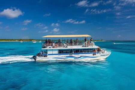 Cozumel Catamaran Tour: Snorkel at Top Reefs & Open Bar