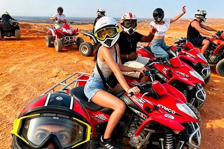 Marrakech Premium Quads Experience in Agafay with Dinner & Shows
