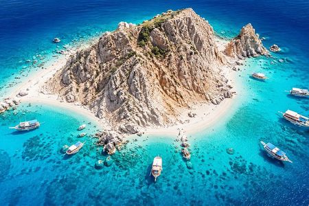 Suluada Island-Turkish Maldives Boat Tour from Kemer hotels
