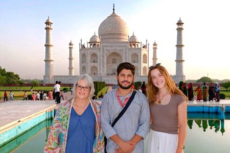 Same Day Private Tour: Taj Mahal, Agra Fort & Mathura Vrindavan