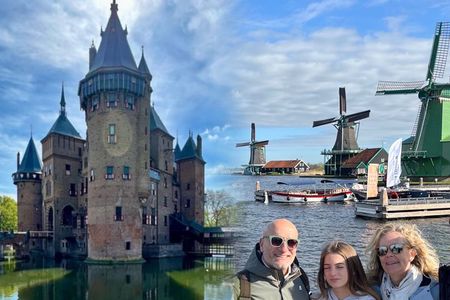 Amsterdam: Best Private Tour Windmills, Castle and Volendam