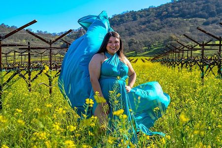 Flying Dress Photoshoot Experience in Napa or Sonoma