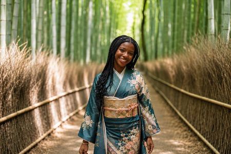 Arashiyama Bamboo Forest Kimono Photo Tour with Local Guide