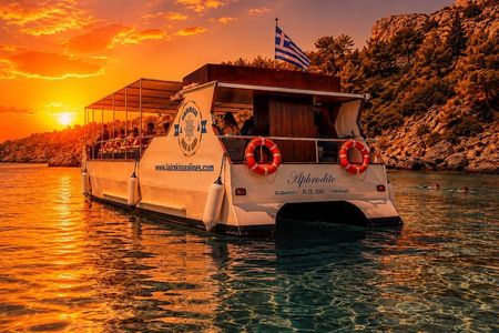 Faliraki Sunset Cruise with Unlimited Aperol Spritz, Beer & Wine
