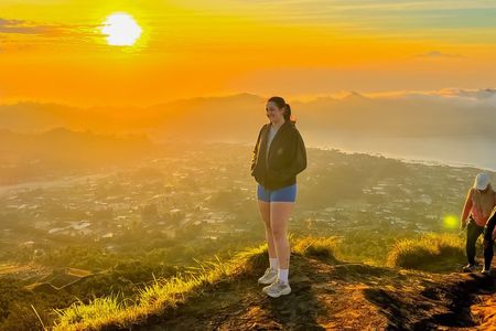 Ubud Bali Mount Batur Sunrise Trek Hot Spring Waterfall Lunch