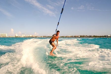 Private Wakesurf & Wakeboard in Cancun's Turquoise Waters 2 Hours