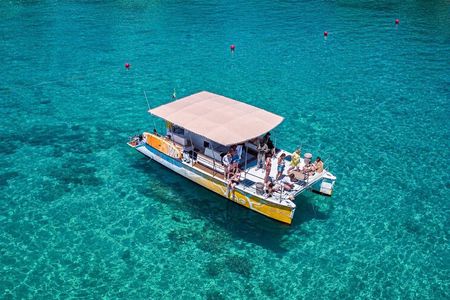 Catamaran Tour Caves Scopello Zingaro Reserve Aperitif