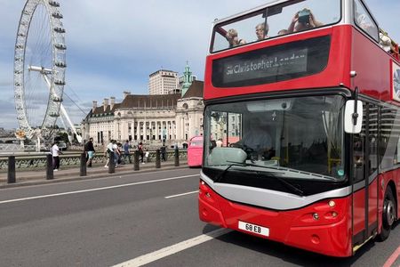 London Open Top Sightseeing Bus Tour with Live Guide