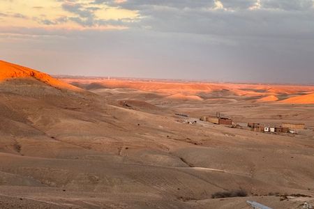 Agafay Desert: Private Dinner & Camel Ride From Marrakech
