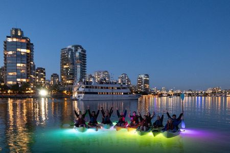 Light the Night Kayak Tour in Vancouver