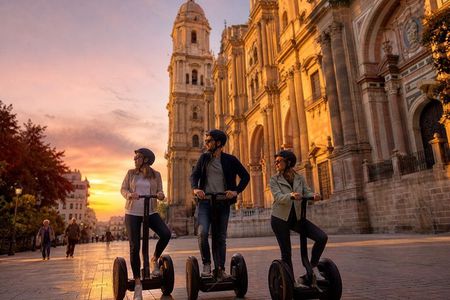 Malaga: Sunrise Segway tour