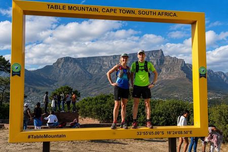 Cape Town Trail run Lion's Head to Signal Hill Morning