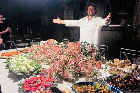 Casa Rispo Home Restaurant Sorrento : VineyardTour&WineTasting