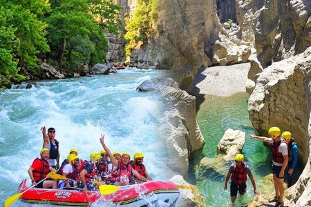 Antalya : Rafting and Canyoning Adventure with Transfer