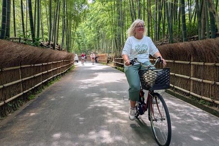 Kyoto E-Bike Adventure: Temples, Bamboo Forest & Lunch