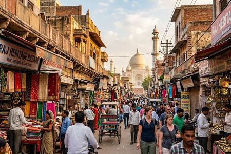 Secret Old Agra: Heritage Walk, Cycle Rickshaw Ride & Street Food