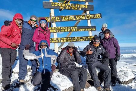 6 days Kilimanjaro Climb Marangu Route and Arrival