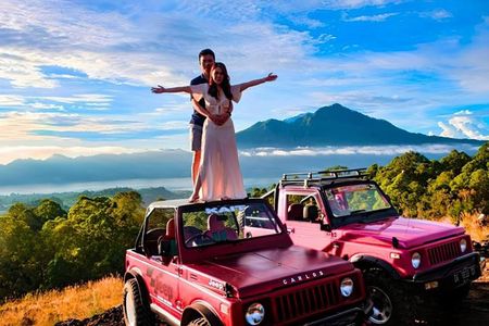 Mount Batur Sunrise Jeep, Waterfall & Rice Terrace Tour