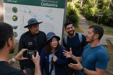 Walk to the Big Rock in Cantareira State Park: Optional airport pick-up