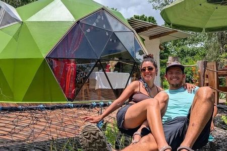 Stay at an Eco Dome Lodge & Explore Giant Tortoises, Lava Tunnels