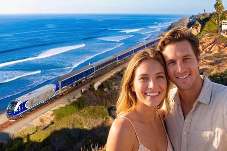 Santa Barbara Scenic Train and Coastal Charm 1-Day Trip from LA