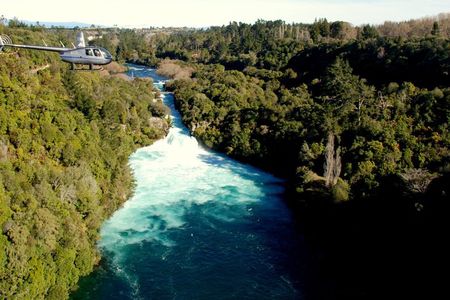 Lake Taupo Huka Falls Helicopter Flight