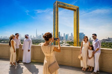 Half Day City Tour with Dubai Frame Tickets