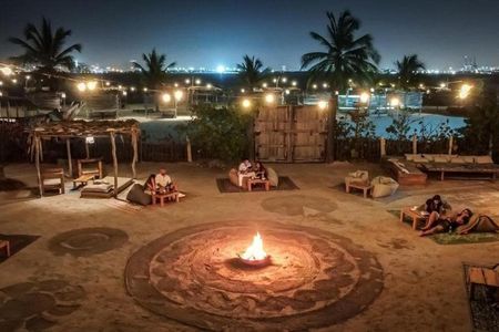 Private Island Dinner: Bonfire, DJ & Cartagena Skyline