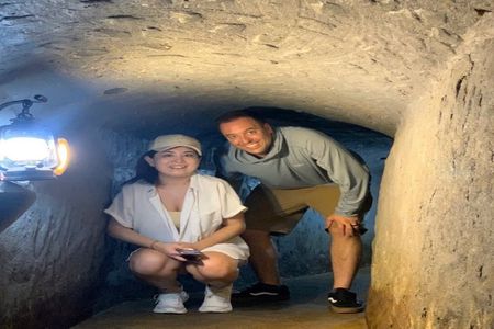 Ky Anh Tunnel & Cham Old Tower By Private Tour History of War