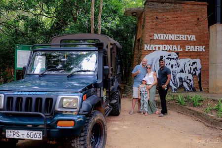 Half Day Private Jeep Safari at Minneriya National Park
