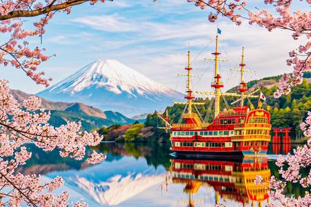 From Tokyo: Mt. Fuji, Hakone, Owakudani & Lake Ashi Bus Tour