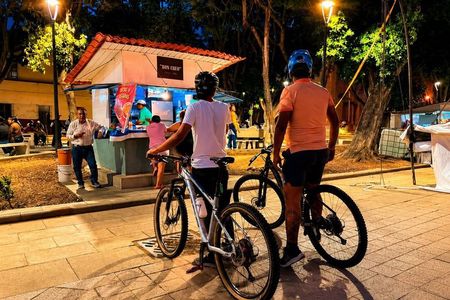 Local Oaxaca Street Food Bike Tour