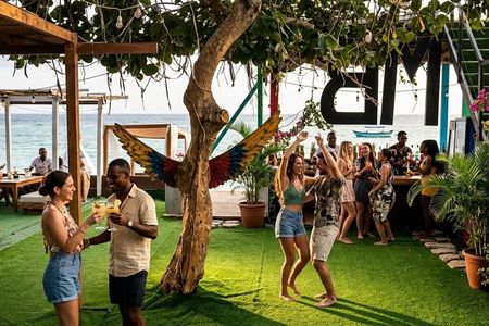 Cartagena Rosario Islands 3 club beach VIP, big island
