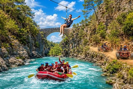 River Rafting with Lunch & Roundtrip transfer from Alanya