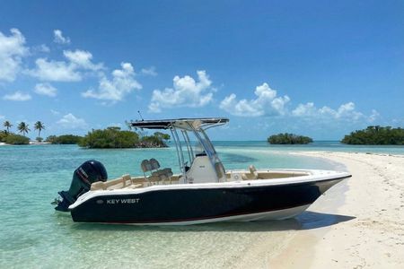 Key West Center Console Boat Rental With Sound and Seat Upgrade