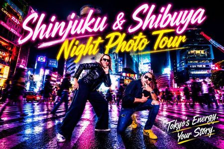 Private Shinjuku & Shibuya Night Photo Tour with Pro Photographer