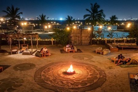 Private Island Dinner: Bonfire, DJ & Cartagena Skyline
