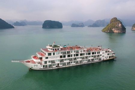 The Most Luxury 5 Star Cruise in Halong Bay (2D1N) from Hanoi