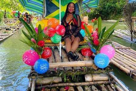 Bamboo River Rafting with Limestone Foot Massage