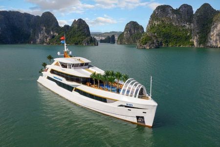 Catherine Yacht Cruise Halong Bay Full Day Tour from Halong Port