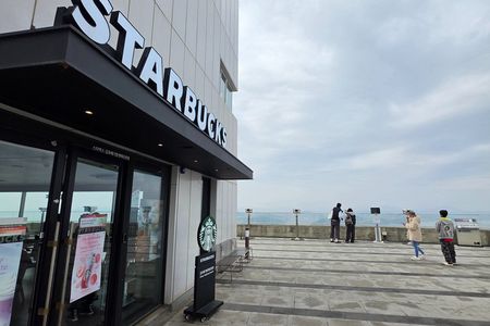 Seoul : Nearest Starbucks from North Korea (DMZ) & Gangwha Luge1D